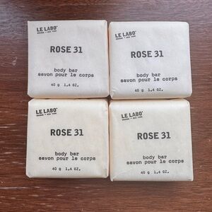 Le Labo
LE LABO 40 grams *4 Rose 31 Body Bar Made for Fairmont Hotels & Resorts